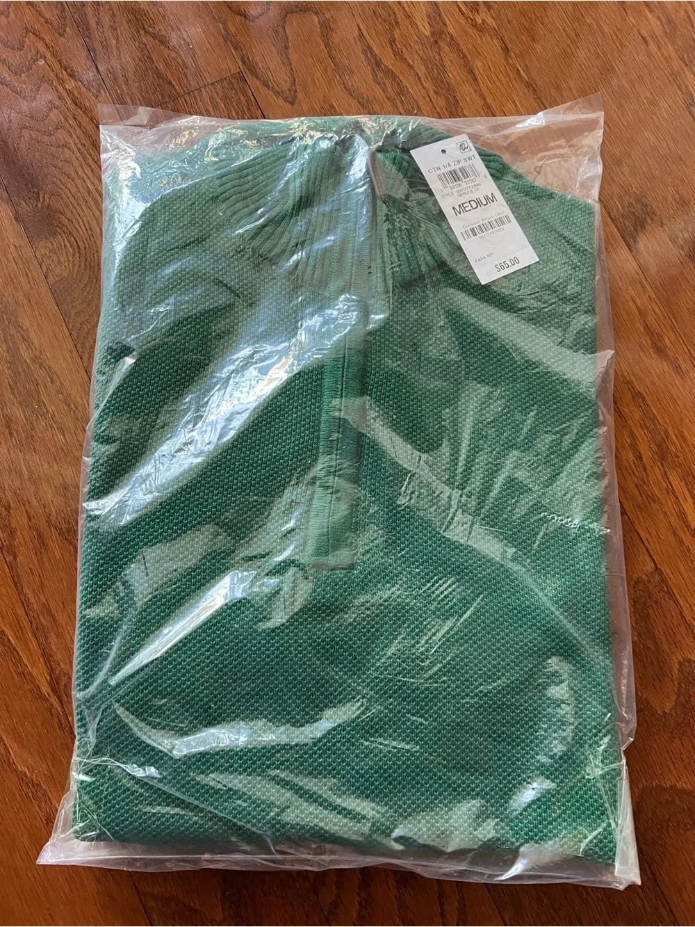 Club Room Green Men’s Half-Zip Sweater